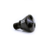 Nitrous Express 3 Port Showerhead Distribution Block - Black thumbnail 5