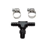 Nitrous Express 1/8NPT x 1/4 Hose Barb Tee thumbnail 4