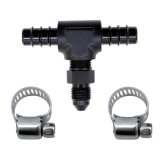 Nitrous Express 5/16 Fuel T 5/16 Hose Barb to 4AN Male thumbnail 1