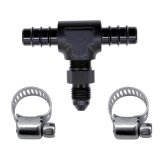 Nitrous Express 5/16 Fuel T 5/16 Hose Barb to 4AN Male thumbnail 2