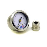Nitrous Express Pressure Gauge (0-15 PSI w/Adaptor) thumbnail 1