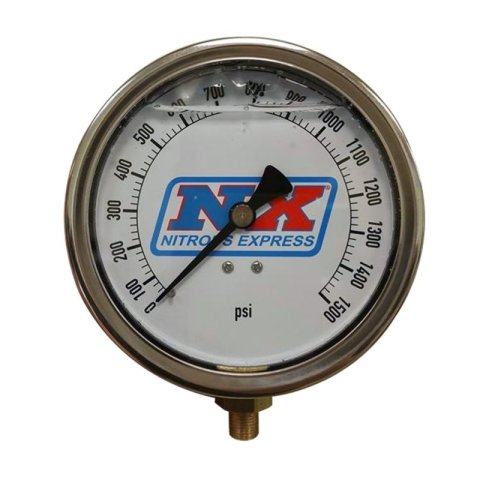 Nitrous Express Nitrous Pressure Gauge 4in-High Accuracy thumbnail 5