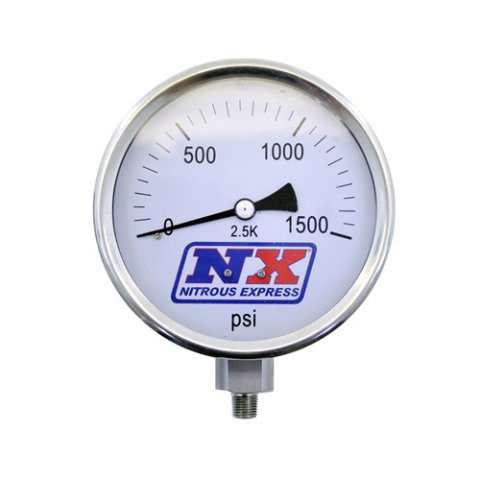Nitrous Express Nitrous Pressure Gauge 4in-High Accuracy thumbnail 6