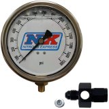 Nitrous Express Nitrous Pressure Gauge 4in-High Accuracy 6AN thumbnail 5