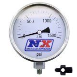 Nitrous Express Nitrous Pressure Gauge 4in-High Accuracy 8AN thumbnail 2