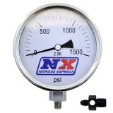Nitrous Express Nitrous Pressure Gauge 4in-High Accuracy 8AN thumbnail 4