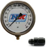 Nitrous Express Nitrous Pressure Gauge 4in-High Accuracy 8AN thumbnail 5