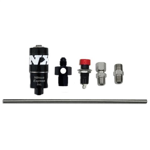 Nitrous Express Nitrous Purge Valve (4AN Manifold Push Button and Vent Tube) thumbnail 1