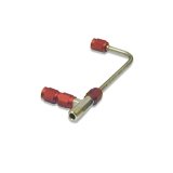 Nitrous Express 4150 Gemini SS Solenoid to Plate Connectors (New Style) - Red thumbnail 4