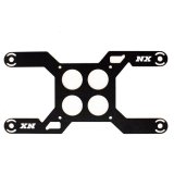 Nitrous Express Carb Plate Solenoid Bracket for Dominator (4 Solenoid) thumbnail 1
