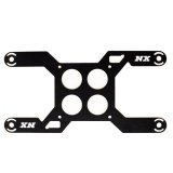 Nitrous Express Carb Plate Solenoid Bracket for Dominator (4 Solenoid) thumbnail 2