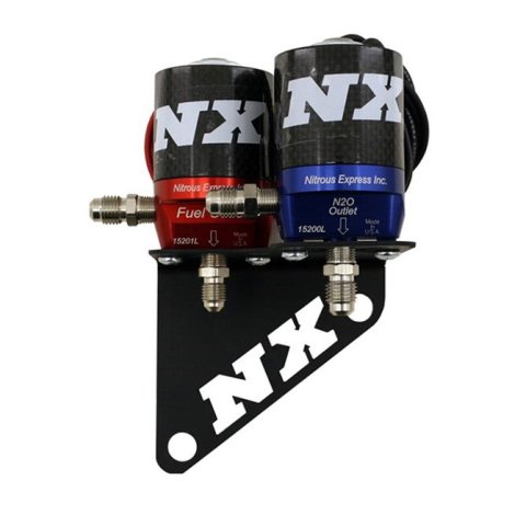 Nitrous Express Line Kit for 15770 Solenoid Bracket w/3 Bolt Plate thumbnail 1