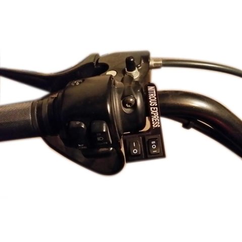 Nitrous Express Handle Bar Switch Mount (7/8in Bar and Switches Off to Right Side)