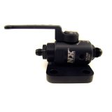 Nitrous Express Remote Shutoff Nitrous Valve 4AN Male Inlet and Outlet thumbnail 1