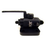Nitrous Express Remote Shutoff Nitrous Valve 4AN Male Inlet and Outlet thumbnail 3