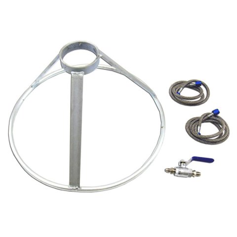 Nitrous Express Bottle Transfer Kit (Complete w/Stand Control Valve & Lines) thumbnail 2