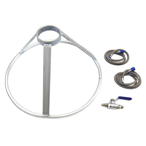 Nitrous Express Bottle Transfer Kit (Complete w/Stand Control Valve & Lines) thumbnail 5