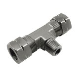 Nitrous Express 3/8 Compression x 1/8 Male NPT Branch T thumbnail 4