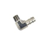 Nitrous Express 1/8 NPT x 3/8 90 Hose Barb thumbnail 5