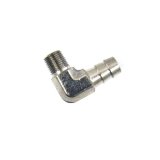 Nitrous Express 3/8 NPT x 3/8 90 Hose Barb thumbnail 4