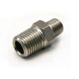 Nitrous Express 1/4 NPT x 1/8 NPT Male Union Connector thumbnail 1