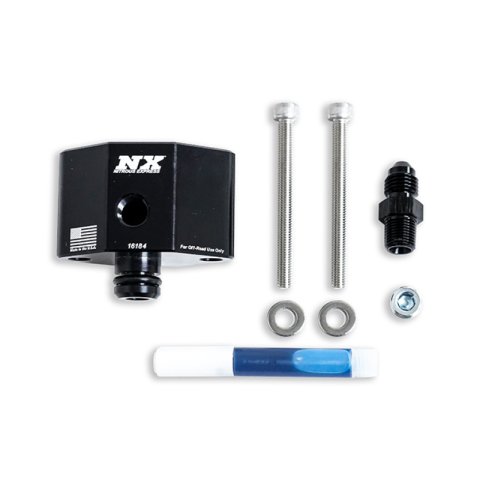 Nitrous Express 2005+ Ford 4.6L/5.4L 3V Billet Fuel Rail Adapter thumbnail 4