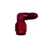Nitrous Express 3AN Male x 90 -3 Female Swivel - Red thumbnail 4