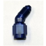 Nitrous Express 3AN Male x 45 -3 Female Swivel - Blue thumbnail 4