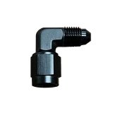 Nitrous Express 3AN Male x 90 -3 Female Swivel - Blue thumbnail 4