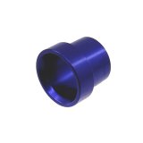 Nitrous Express 1/2 Tubing Sleeves Blue Aluminum thumbnail 2