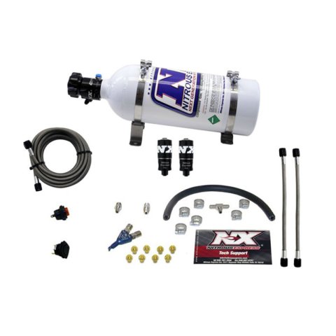Nitrous Express Hitman EFI Single Nozzle Piranha Nitrous Kit (35-75HP) w/5lb Bottle thumbnail 5
