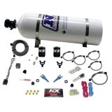 Nitrous Express GM EFI Dual Nozzle Nitrous Kit (100-300HP) w/15lb Bottle thumbnail 4
