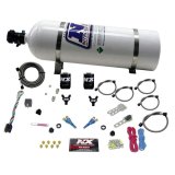 Nitrous Express GM EFI Dual Nozzle Nitrous Kit (100-300HP) w/15lb Bottle thumbnail 5