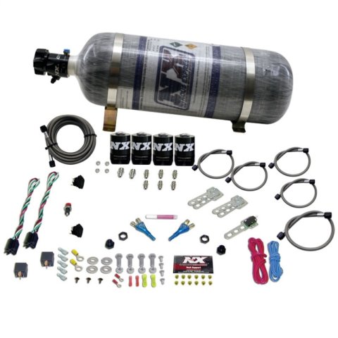 Nitrous Express GM EFI Dual Stage Nitrous Kit (50-150HP x 2) w/Composite Bottle thumbnail 4