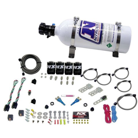 Nitrous Express Dodge EFI Dual Stage Nitrous Kit (50-150HP x 2) w/5lb Bottle thumbnail 2