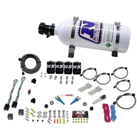 Nitrous Express Dodge EFI Dual Stage Nitrous Kit (50-150HP x 2) w/5lb Bottle thumbnail 3