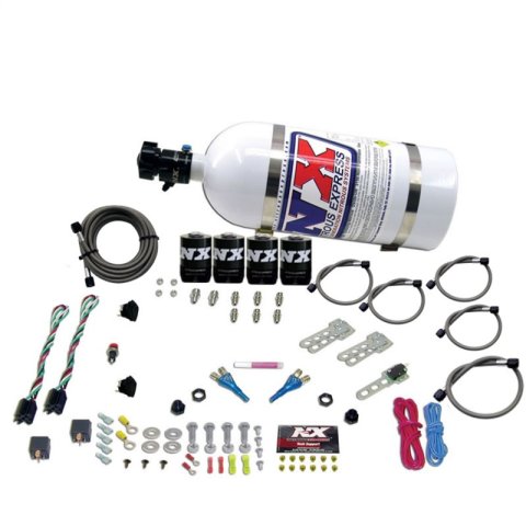 Nitrous Express Dodge EFI Dual Stage Nitrous Kit (50-150HP x 2) w/10lb Bottle thumbnail 3