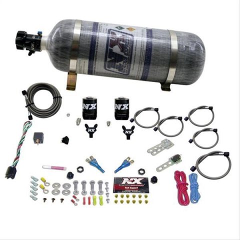Nitrous Express 08-10 Dodge Viper EFI Dual Nozzle (100-300HP) w/Composite Bottle thumbnail 7