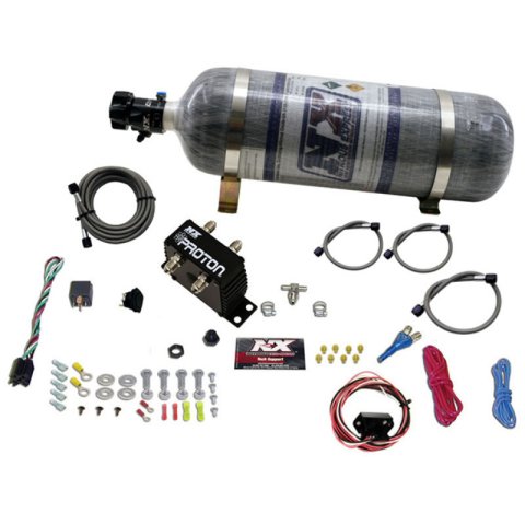 Nitrous Express Proton Fly By Wire Nitrous Kit w/12lb Bottle thumbnail 2