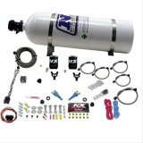 Nitrous Express 03-18 Nissan 350Z/370Z Dual Nozzle (35-150HP) w/15lb Bottle thumbnail 1