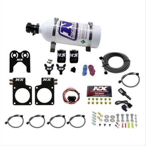 Nitrous Express Nissan GT-R Nitrous Plate Kit (35-300HP) w/5lb Bottle thumbnail 1