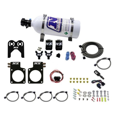 Nitrous Express Nissan GT-R Nitrous Plate Kit (35-300HP) w/5lb Bottle thumbnail 5