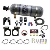 Nitrous Express Nissan GT-R Nitrous Plate Kit (35-300HP) w/Composite Bottle thumbnail 4