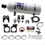 Nitrous Express Nissan GT-R Nitrous Plate Kit (35-300HP) w/15lb Bottle thumbnail 1