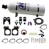 Nitrous Express Nissan GT-R Nitrous Plate Kit (35-300HP) w/15lb Bottle thumbnail 4