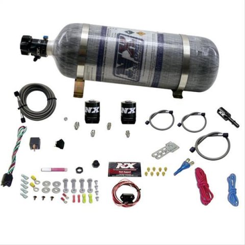 Nitrous Express Dodge Hemi/SRT8 Single Nozzle Fly By Wire Nitrous Kit (35-150HP) w/Composite Bottle thumbnail 1