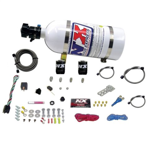 Nitrous Express All Dodge EFI Single Nozzle Nitrous Kit (35-150HP) w/10lb Bottle thumbnail 5