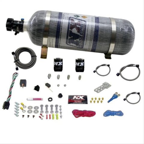 Nitrous Express All Dodge EFI Single Nozzle Nitrous Kit w/Composite Bottle thumbnail 1