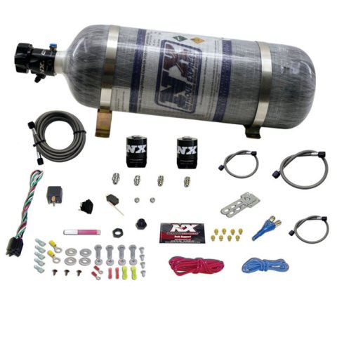 Nitrous Express All Dodge EFI Single Nozzle Nitrous Kit w/Composite Bottle thumbnail 2