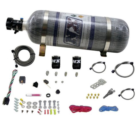 Nitrous Express All Dodge EFI Single Nozzle Nitrous Kit w/Composite Bottle thumbnail 5